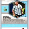 Gonzalo Montiel Rookie RC Refractor 2021-22 Mosaic FIFA World Cup