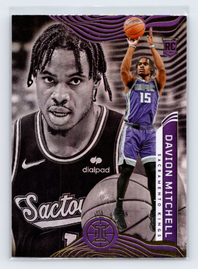 Davion Mitchell RC Rookie 2021-22 Panini Illusions Basketball