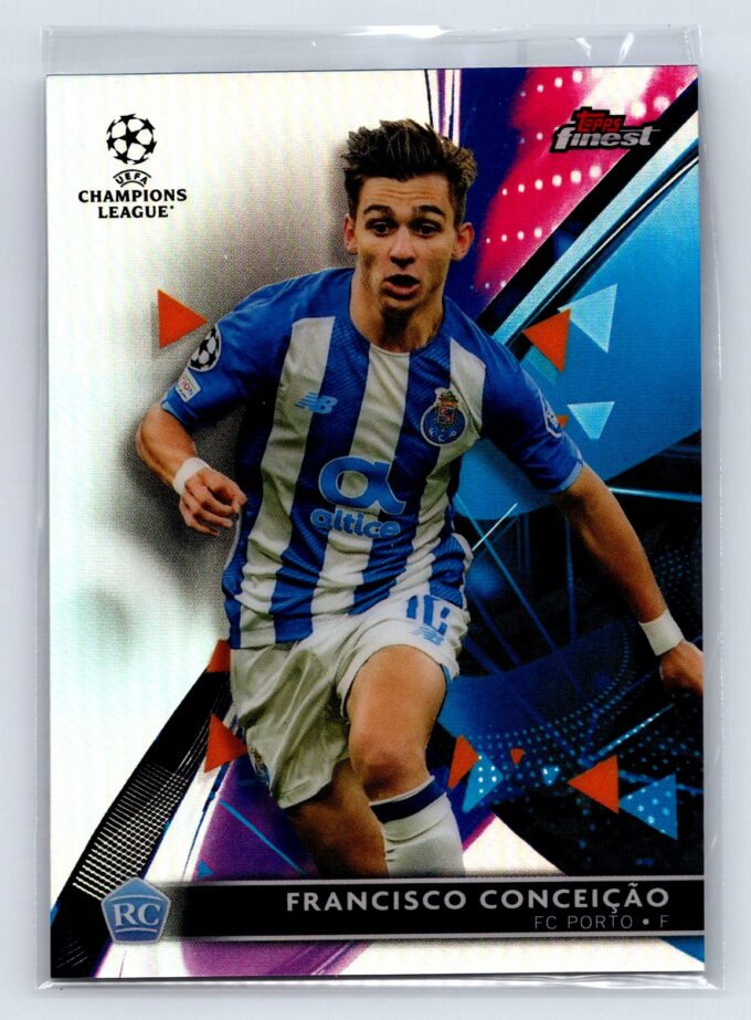 Francisco Conceicao RC Rookie Refractor 2022 Topps Finest UEFA Champions League