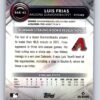 Luis Frias RC Rookie 2022 Bowman Sterling
