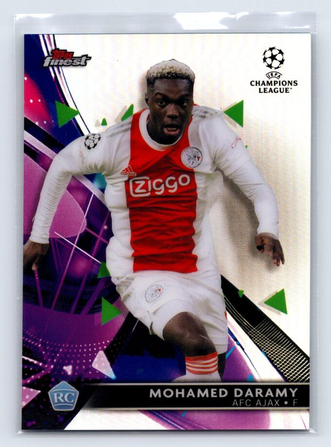 Mohamed Darmy RC Rookie Refractor 2022 UEFA Champions League