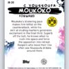 Youssoufa Moukoko 2021 Topps Chrome Refractor UEFA Champions League
