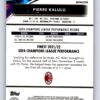 Pierre Kalulu RC Rookie Refractor 2022 UEFA Champions League
