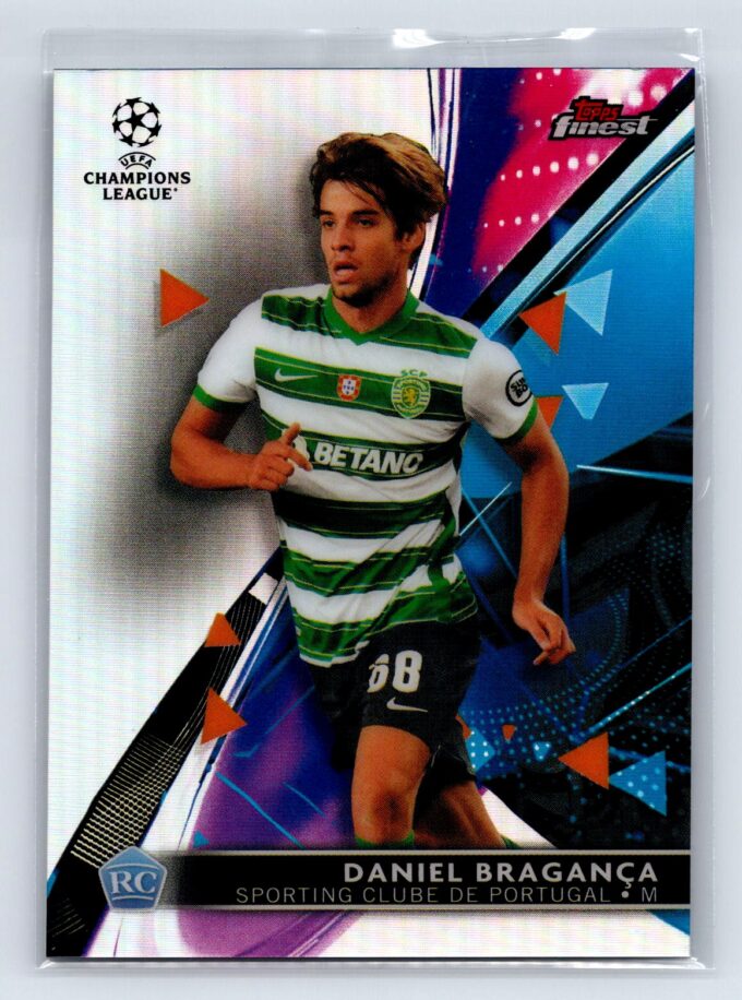 Daniel Braganca RC Rookie Refractor 2022 Topps Finest UEFA Champions League