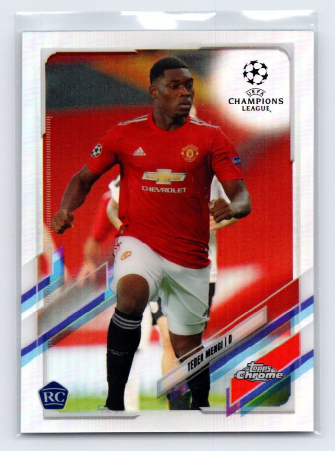 Teden Mengi 2021 RC Rookie Refractor UEFA Champions League