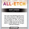 Barry Sanders Laser Prizm 2024 Topps Composite Chrome All-Etch