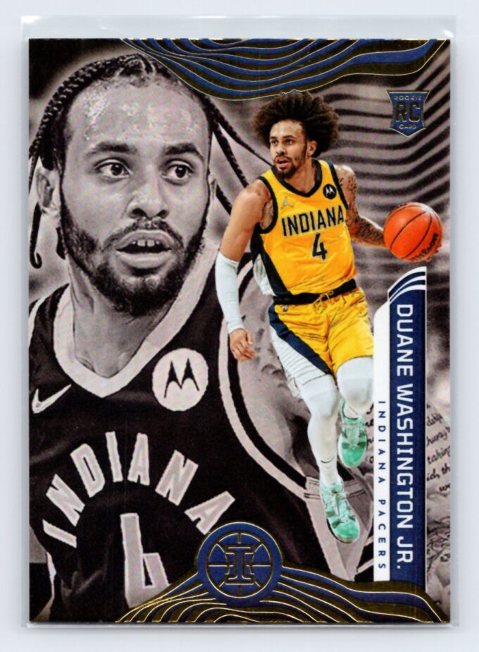 Duan Washington Jr. RC Rookie 2021-22 Panini Illusions Basketball