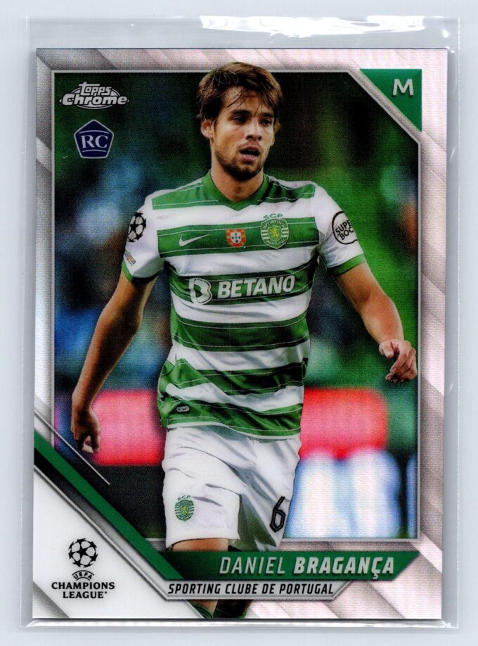 Daniel Braganca RC Rookie Refractor 2022 Topps Chrome UEFA Champions League