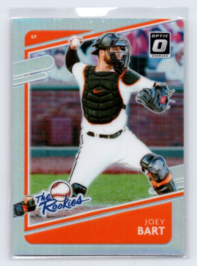 Joey Bart RC Rookie 2021 Donruss Optic the Rookies