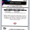 Sidney Raebiger RC Rookie Refractor 2022 Topps Finest UEFA Champions League