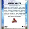 Jordan Walker 2022 Bowmans Chrome Sights on September