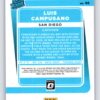 Luis Campusano Refractor 2021 Donruss Optic Rated Prospect