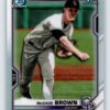 McCade Brown 2021 Bowman Chrome Refractor 1st Bowman