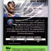 Nuno Mendes RC Rookie Refractor 2022 Stadium Club UEFA Champions League