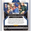 Johneshwy Fargas RC Rookie Blue 2022 Prizm