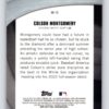 Colson Montgomery 2022 Bowman Chrome Shades of Greatness