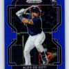 Alex De Goti RC Rookie Blue Refractor 2022 Prizm