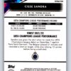 Cisse Sandra RC Rookie Refractor 2022 Topps Finest UEFA Champions League