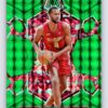 Evan Mobley 2023-34 Mosaic Green Prizm