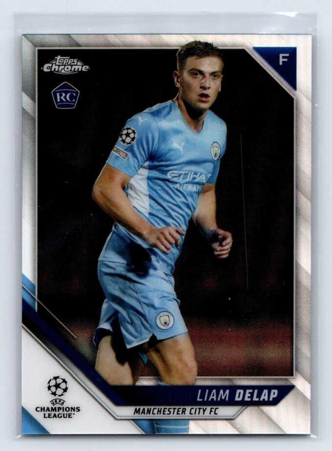Liam Delap RC Rookie Refractor 2022 Topps Chrome UEFA Champions League