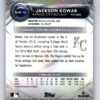 Jackson Kowar RC Rookie 2022 Bowman Sterling