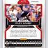 Riley Adams RC Rookie Refractor Red 2022 Prizm