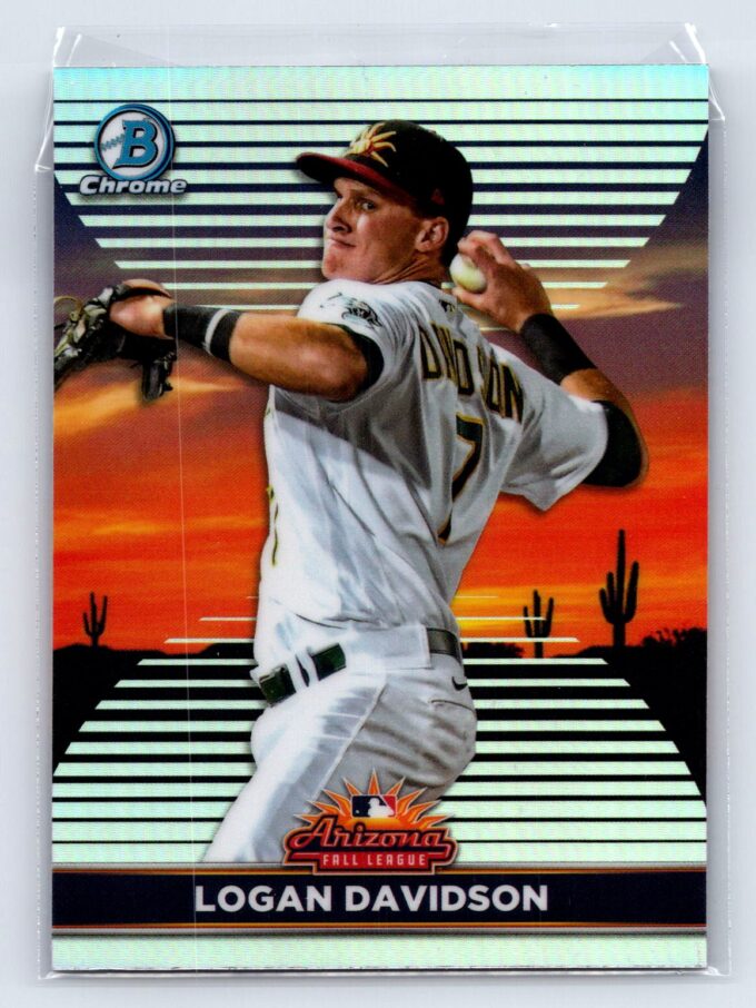 Logan Davidson 2022 Bowman Chrome Arizona Fall League