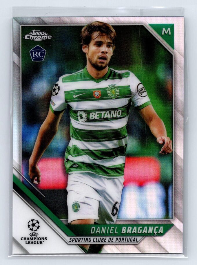 Daniel Braganca RC Rookie Refractor 2022 Topps Chrome UEFA Champions League
