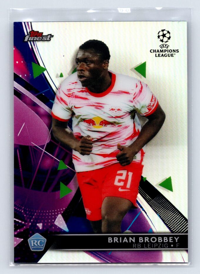 Brian Brobbey RC Rookie Refractor 2022 Topps Finest UEFA Champions League