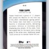 Yiddi Cappe 2022 Bowman Chrome Shades of Greatness