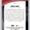 Jordan Lawler 2022 Bowman Chrome Shades of Greatness