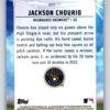 Jackson Chourio 2022 Bowmans Chrome Sights on September