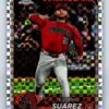 Eugenio Suarez X-Fractor Refractor 2024 Topps Update Mega Box