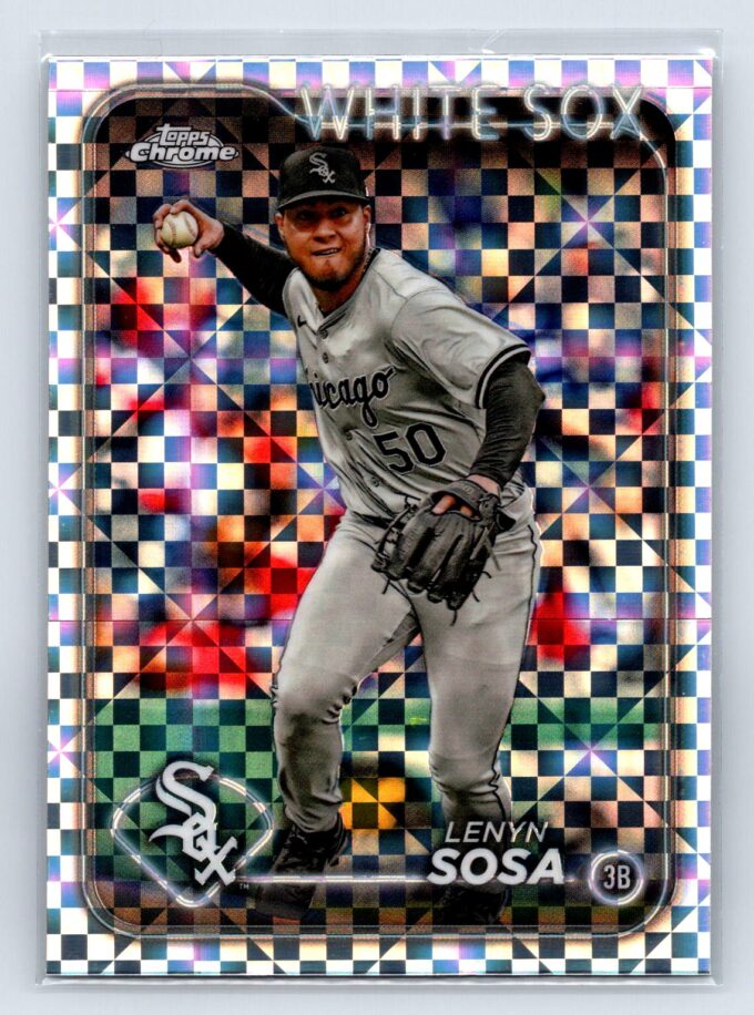 Lenyn Sosa X-Fractor Refractor 2024 Topps Update Mega Box