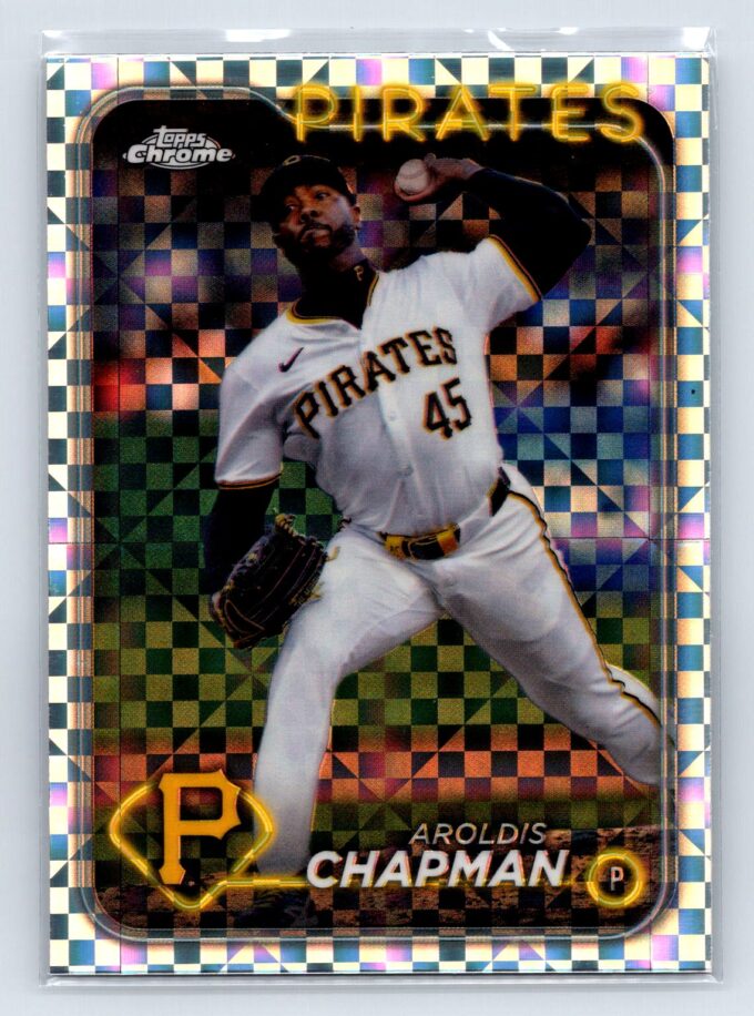 Aroldis Chapman X-Fractor Refractor 2024 Topps Update Mega Box