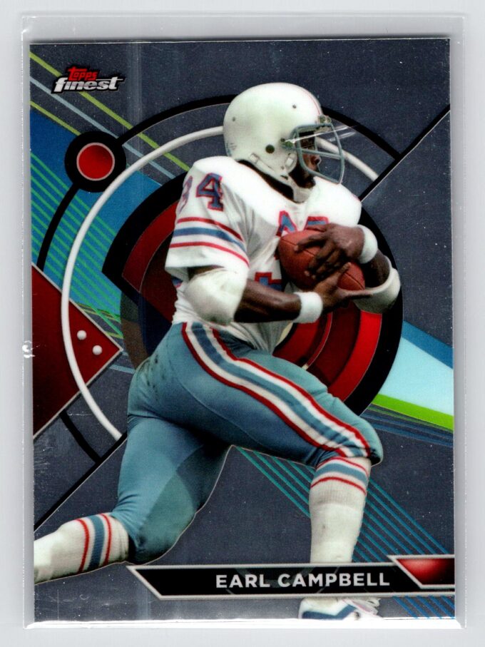 Earl Campbell Topps Finest