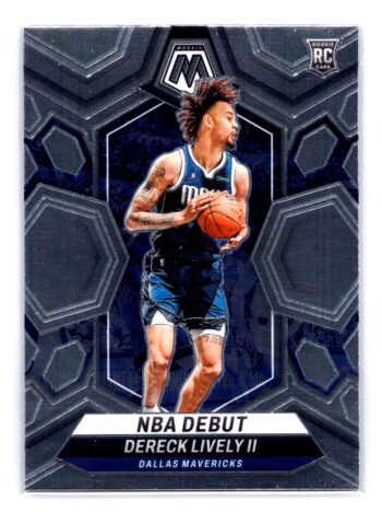 Derek Lively III RC Mosaic NBA Debut