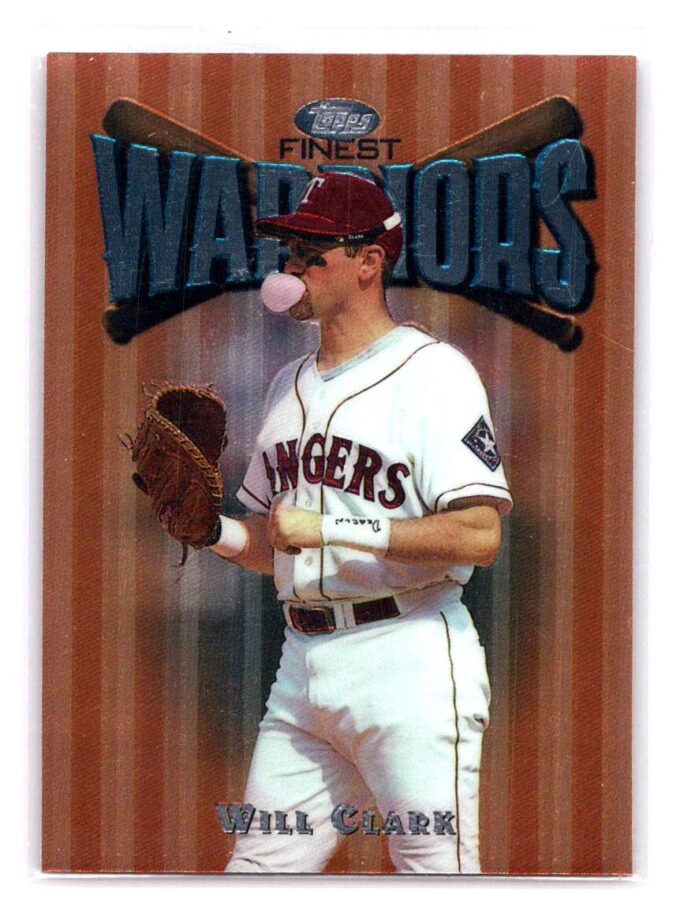 Will Clark Topps Finest Warriors