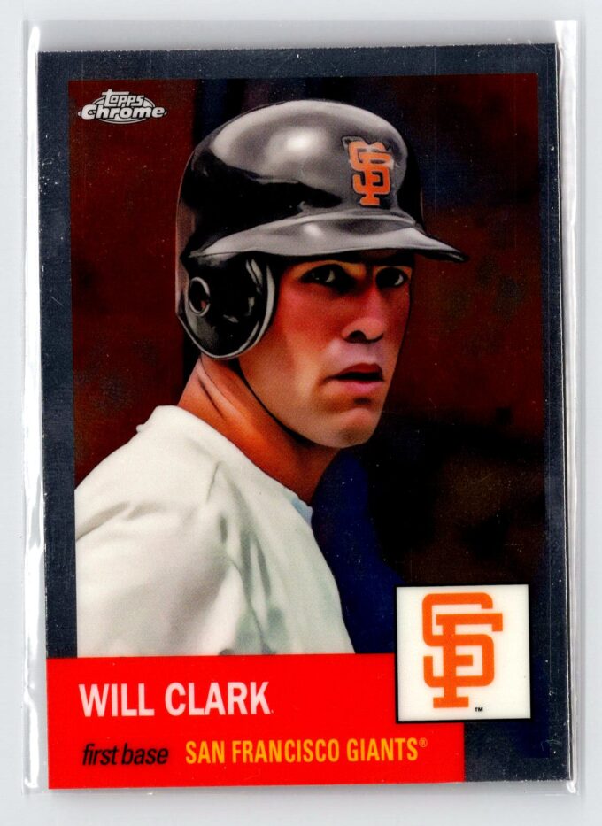 Will Clark Topps Chrome