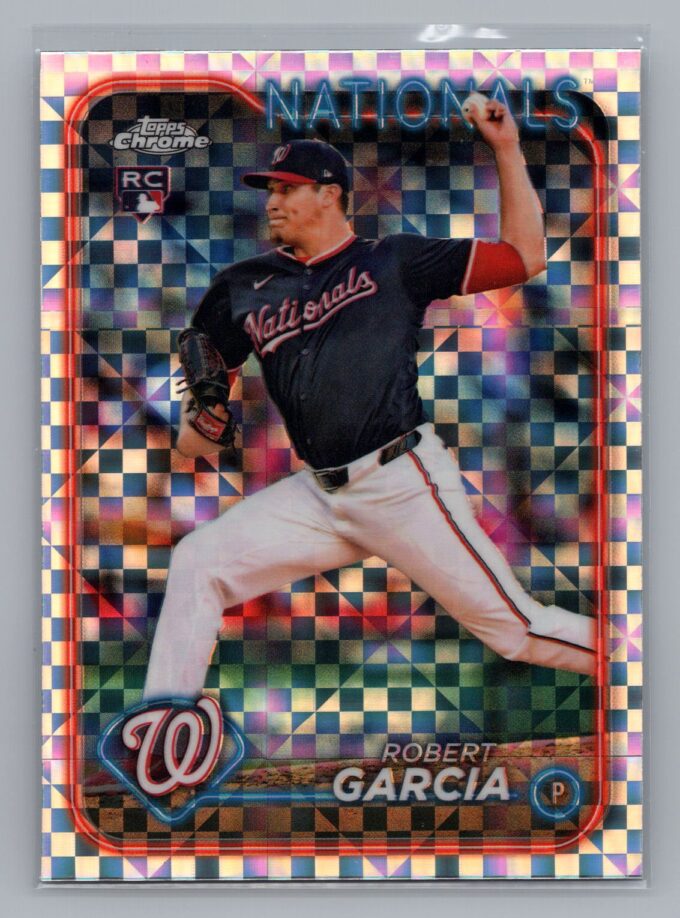 Robert Garcia RC X-fractor Refractor 2024 Topps Chrome Update
