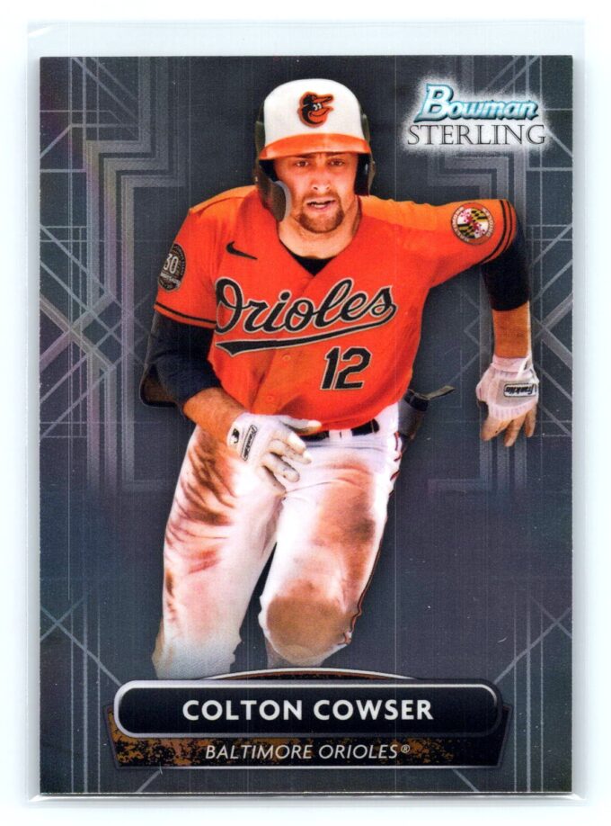 Colton Cowser 2022 Bowman Sterling