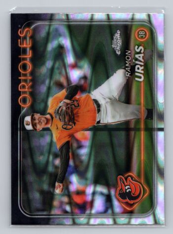 Ramon Urias Lava Refractor 2024 Topps Chrome Update