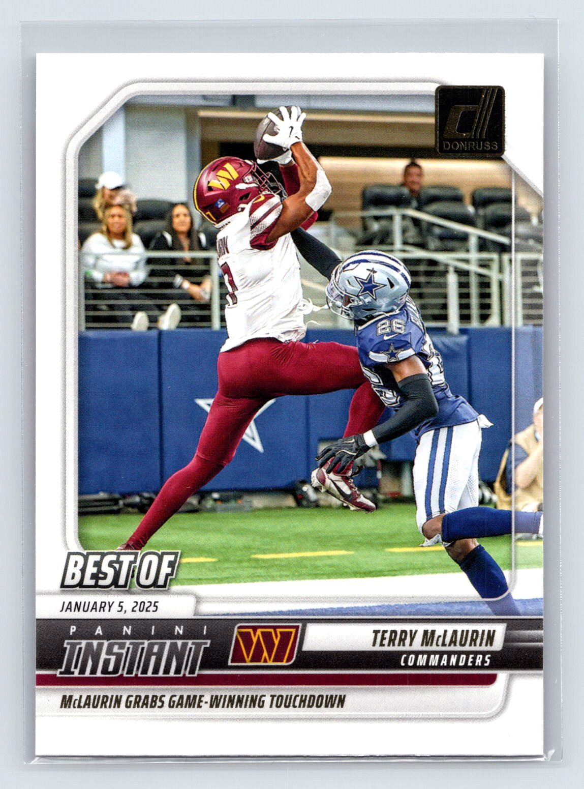 Terry McLauren 2025 Donruss Best Of Terry McLauren 2025 Donruss Best Of