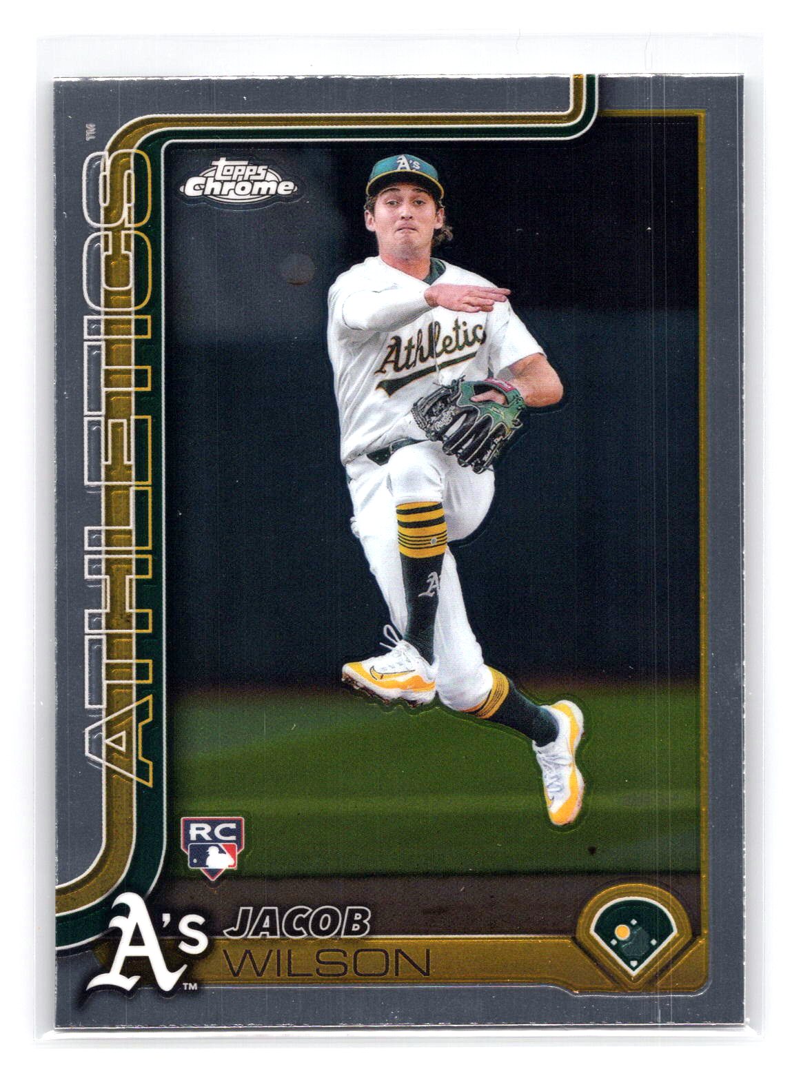 Jacob Wilson 2025 Topps Chrome Rookie RC Jacob Wilson 2025 Topps Chrome Rookie RC