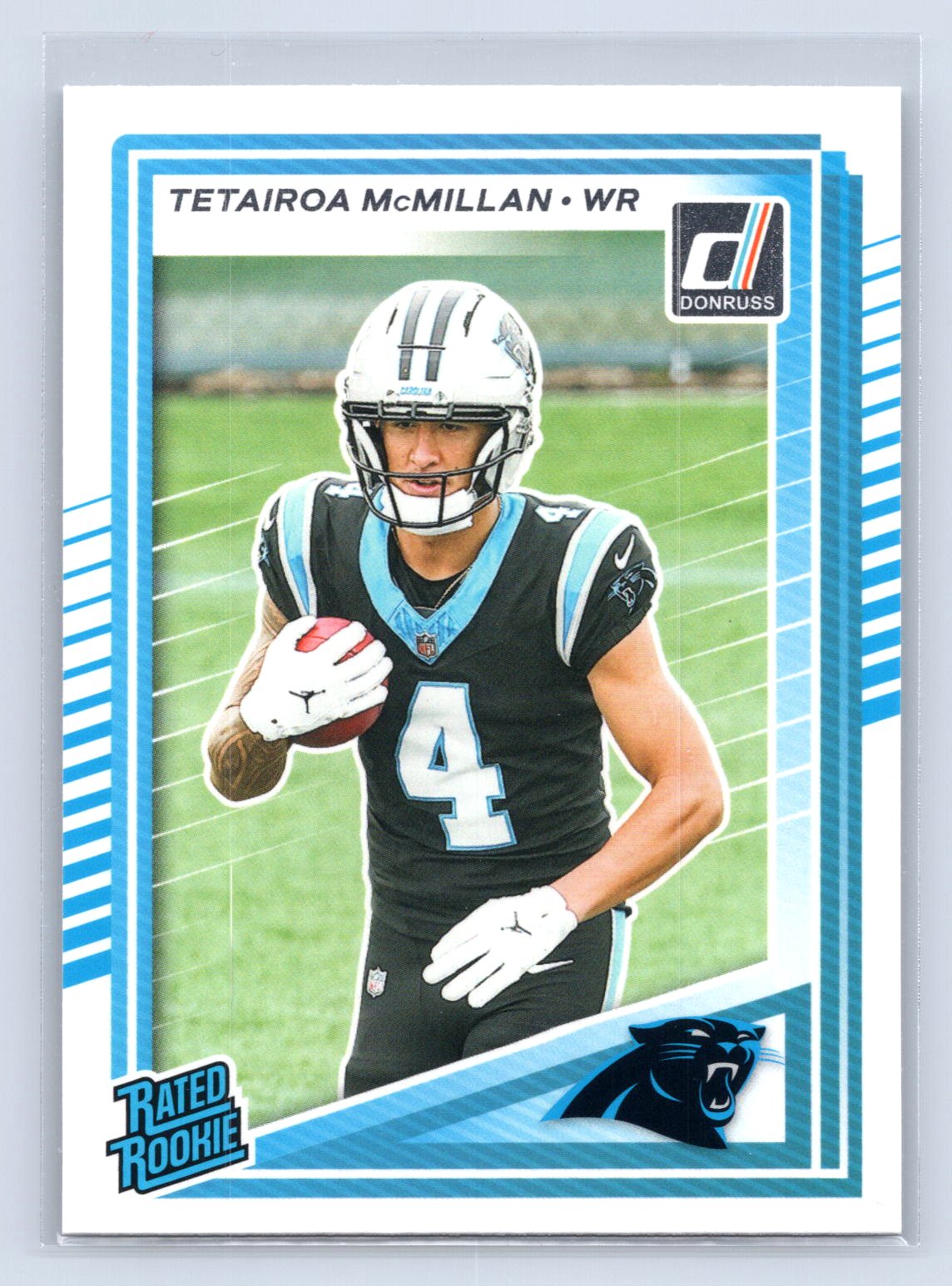 Tetairoa McMillan 2025 Donruss Rated Rookie RC Tetairoa McMillan 2025 Donruss Rated Rookie RC