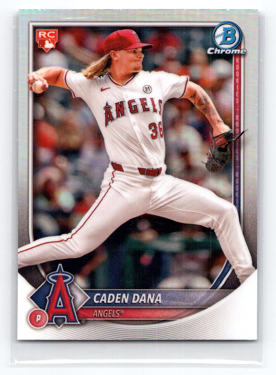 Caden Dana 2025 Bowman Chrome Silver Refractor Rookie RC Caden Dana 2025 Bowman Chrome Silver Refractor Rookie RC