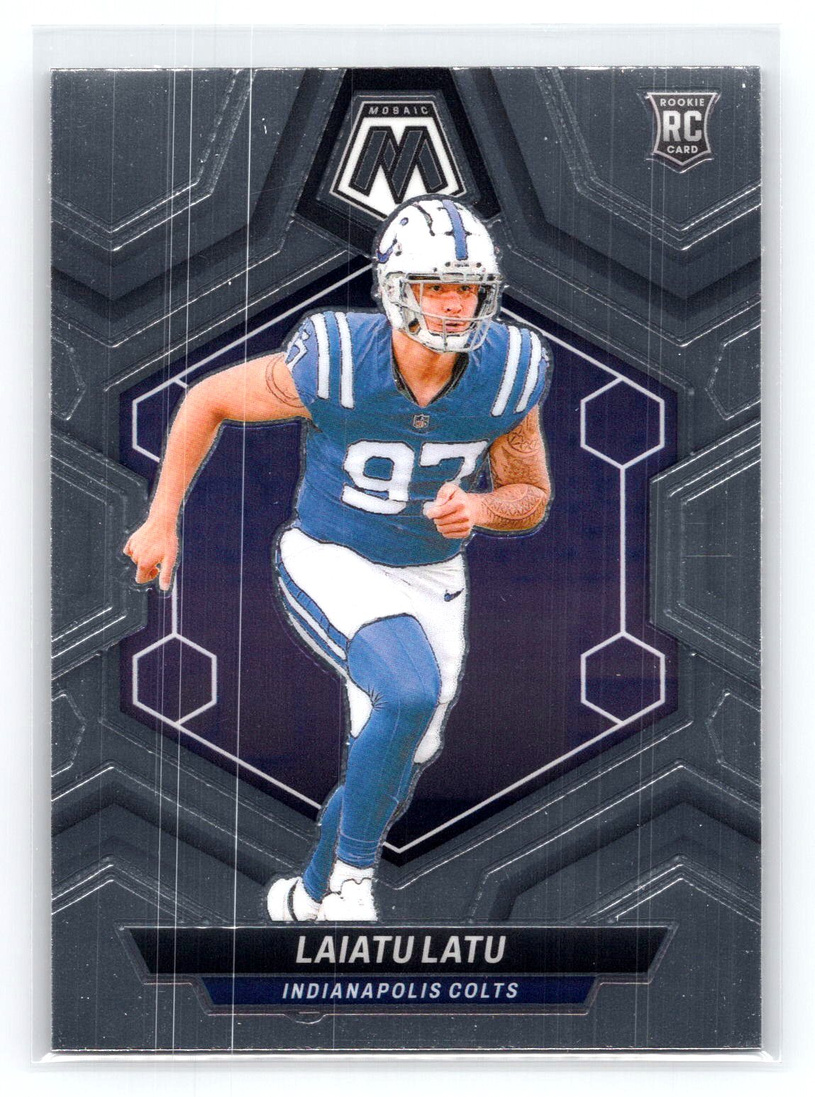 Laiaitu latu 2024 Mosaic Rookie RC Laiaitu latu 2024 Mosaic Rookie RC