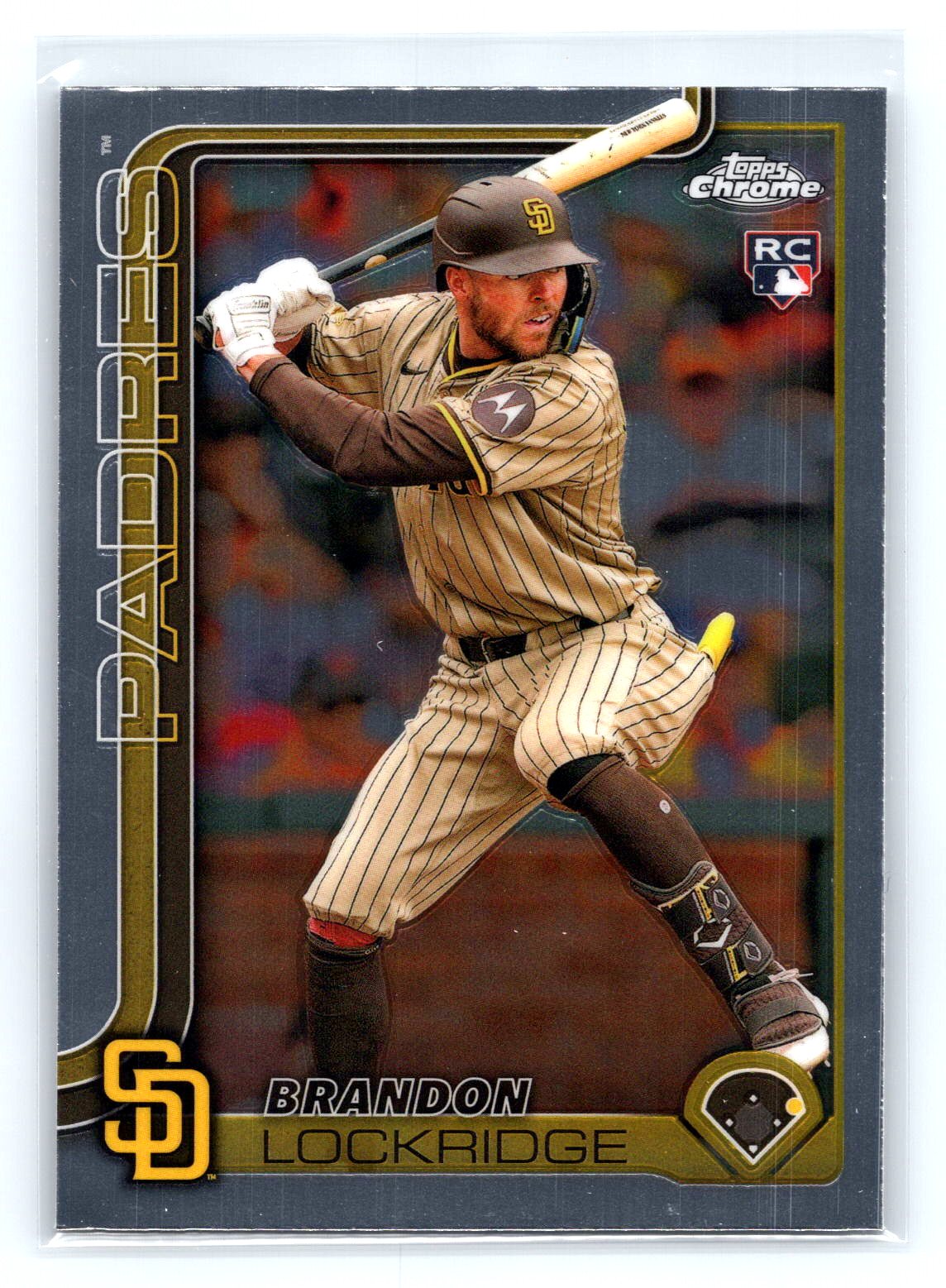 Brandon Lockridge 2025 Topps Chrome Rookie RC Brandon Lockridge 2025 Topps Chrome Rookie RC