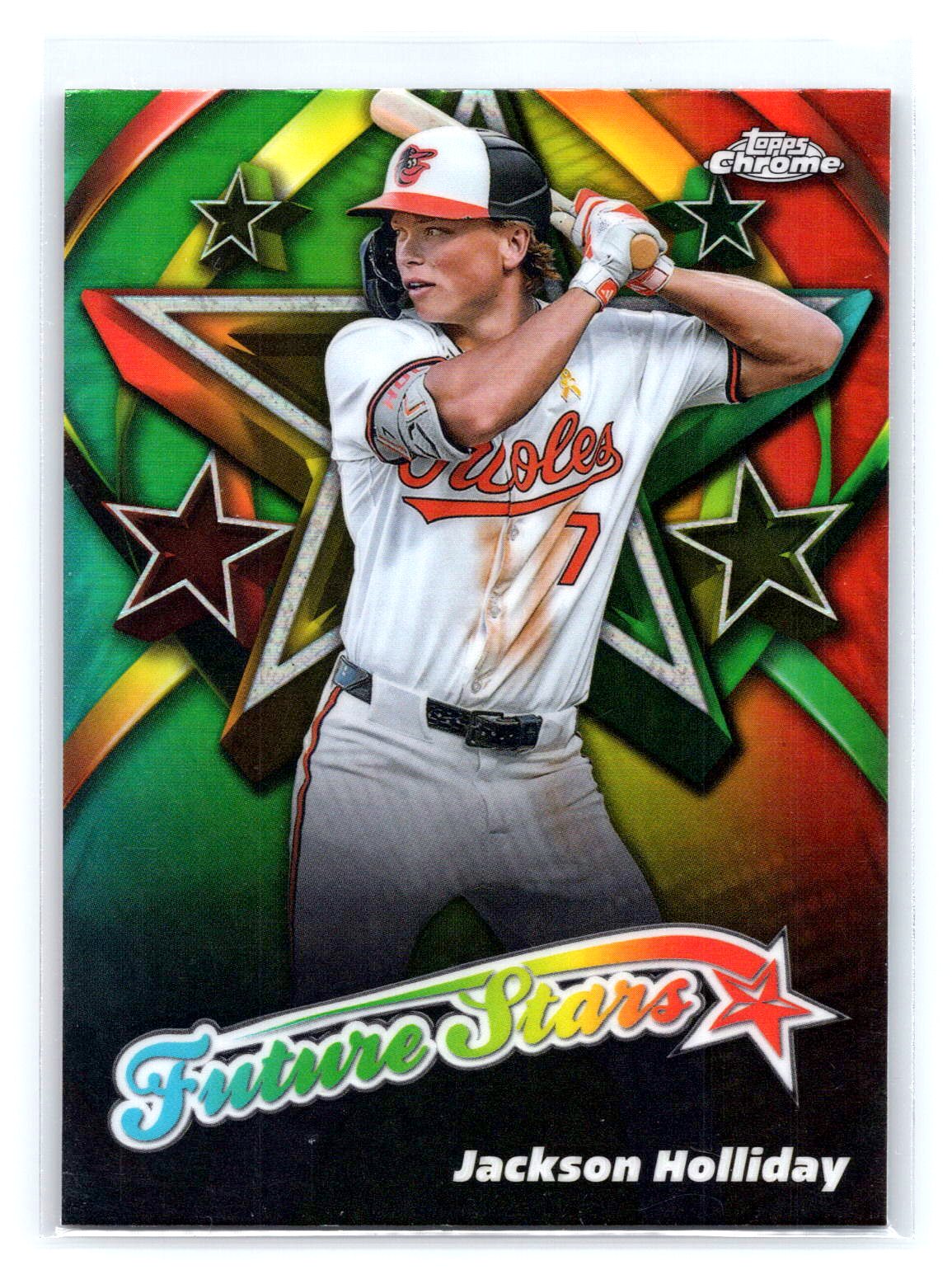 Jackson Holliday 2025 Topps Chrome Future Stars Jackson Holliday 2025 Topps Chrome Future Stars