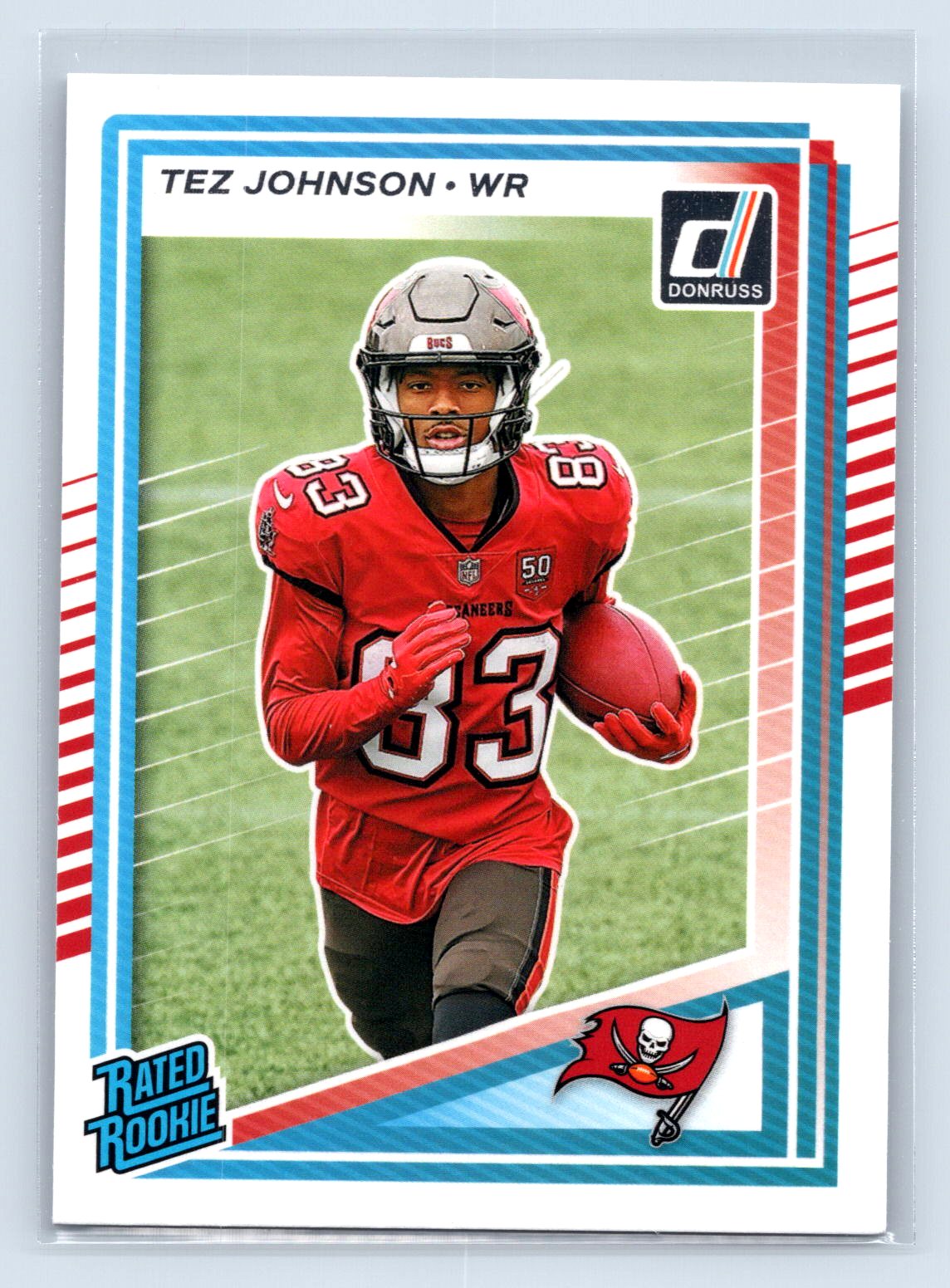 Tez Johnson 2025 Donruss Rated Rookie RC Tez Johnson 2025 Donruss Rated Rookie RC